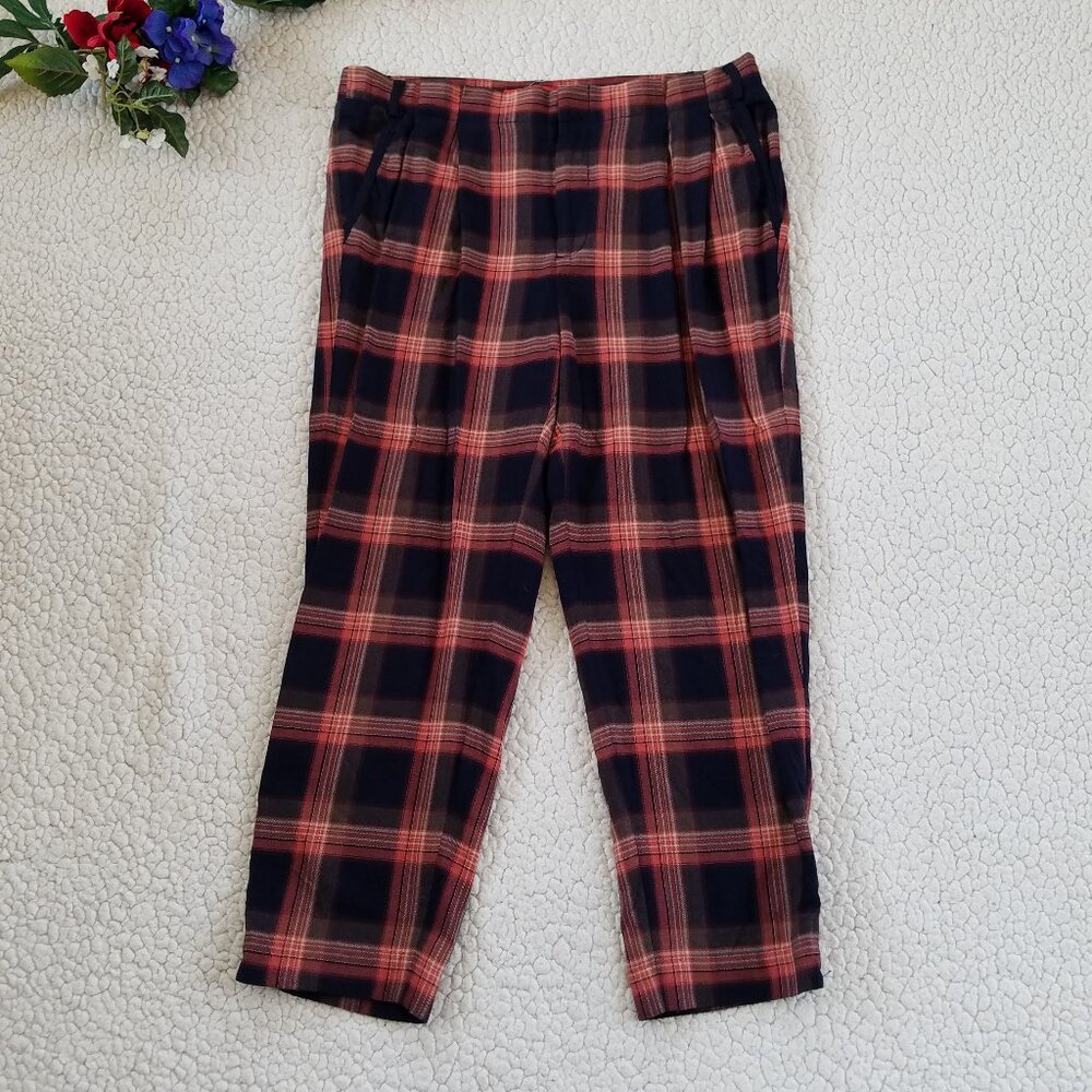 Cartonnier Plaid Pants Women's 8